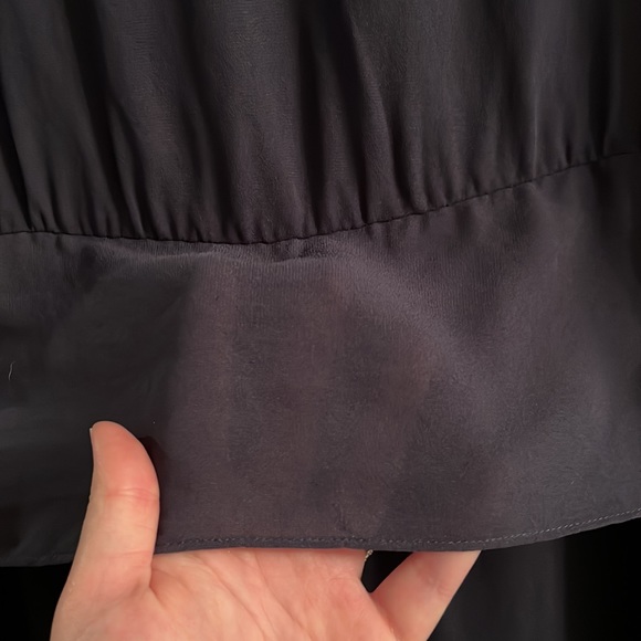 Theory Sleeveless Haridee Navy Dress - Picture 3 of 7